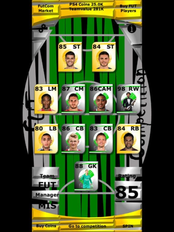FUT Competition 19 screenshot 2