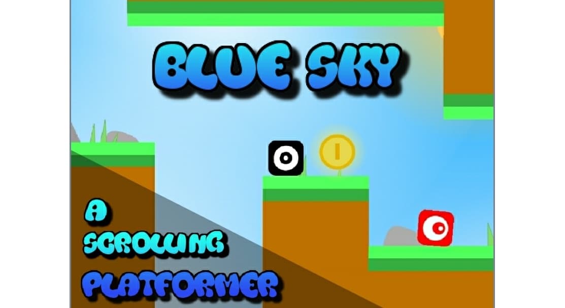 Blue Sky! A Scrolling Platformer! screenshot 2