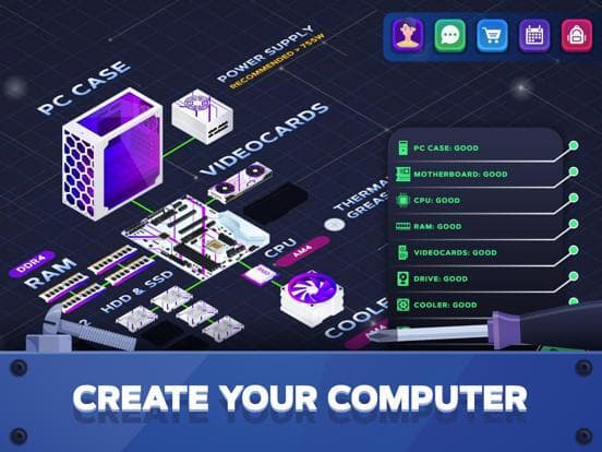 PC Creator 2 - PC Building Sim screenshot 2