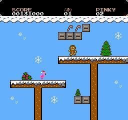 Pinky Xmas - NES Homebrew