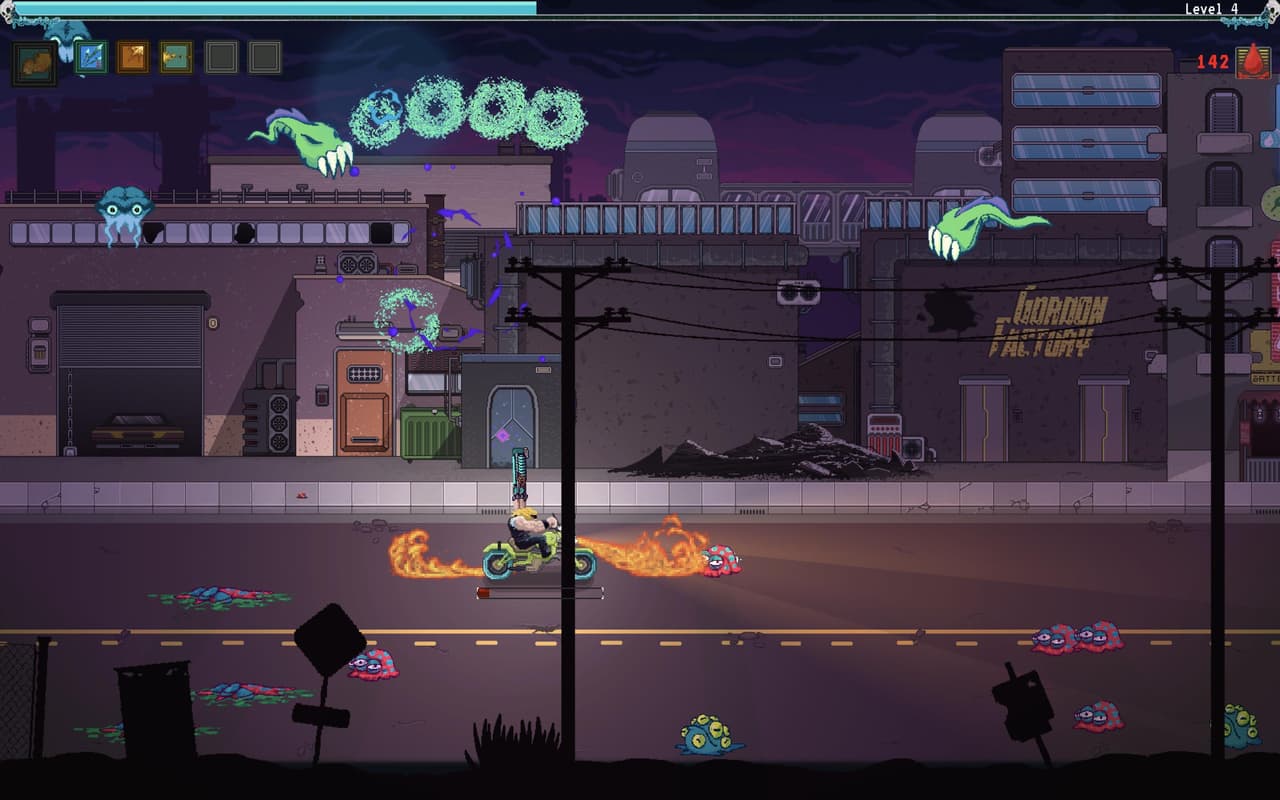 THE LAST HUMAN IS A BIKER (Demo Version) screenshot 3
