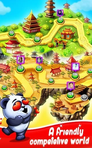 Panda Gems - Jewels Game Match 3 Puzzle screenshot 4