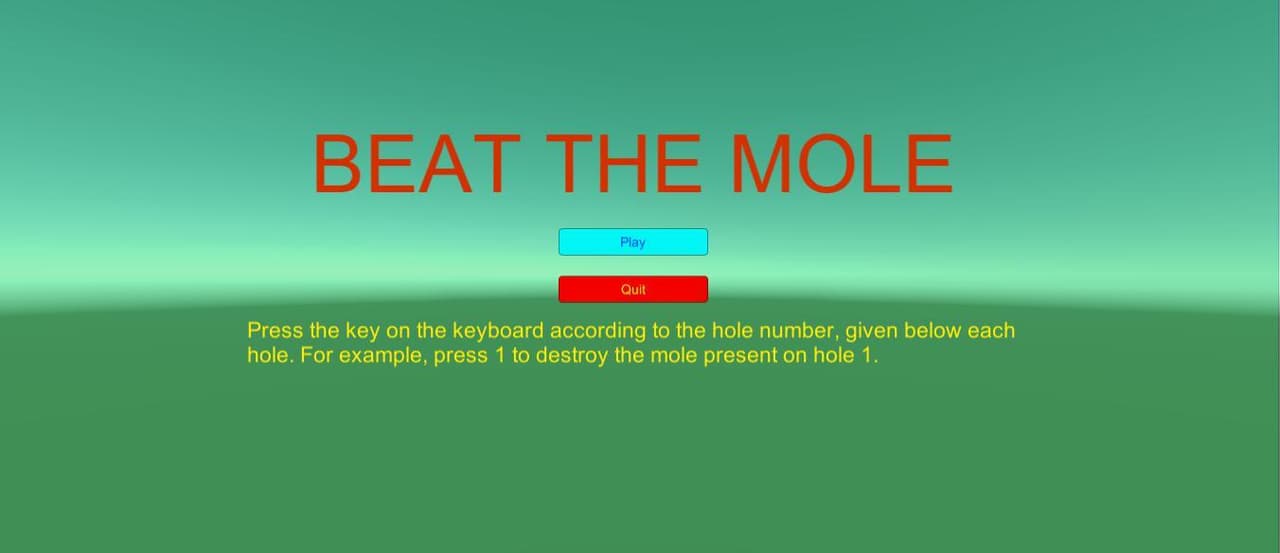 BEAT THE MOLE 3D screenshot 3