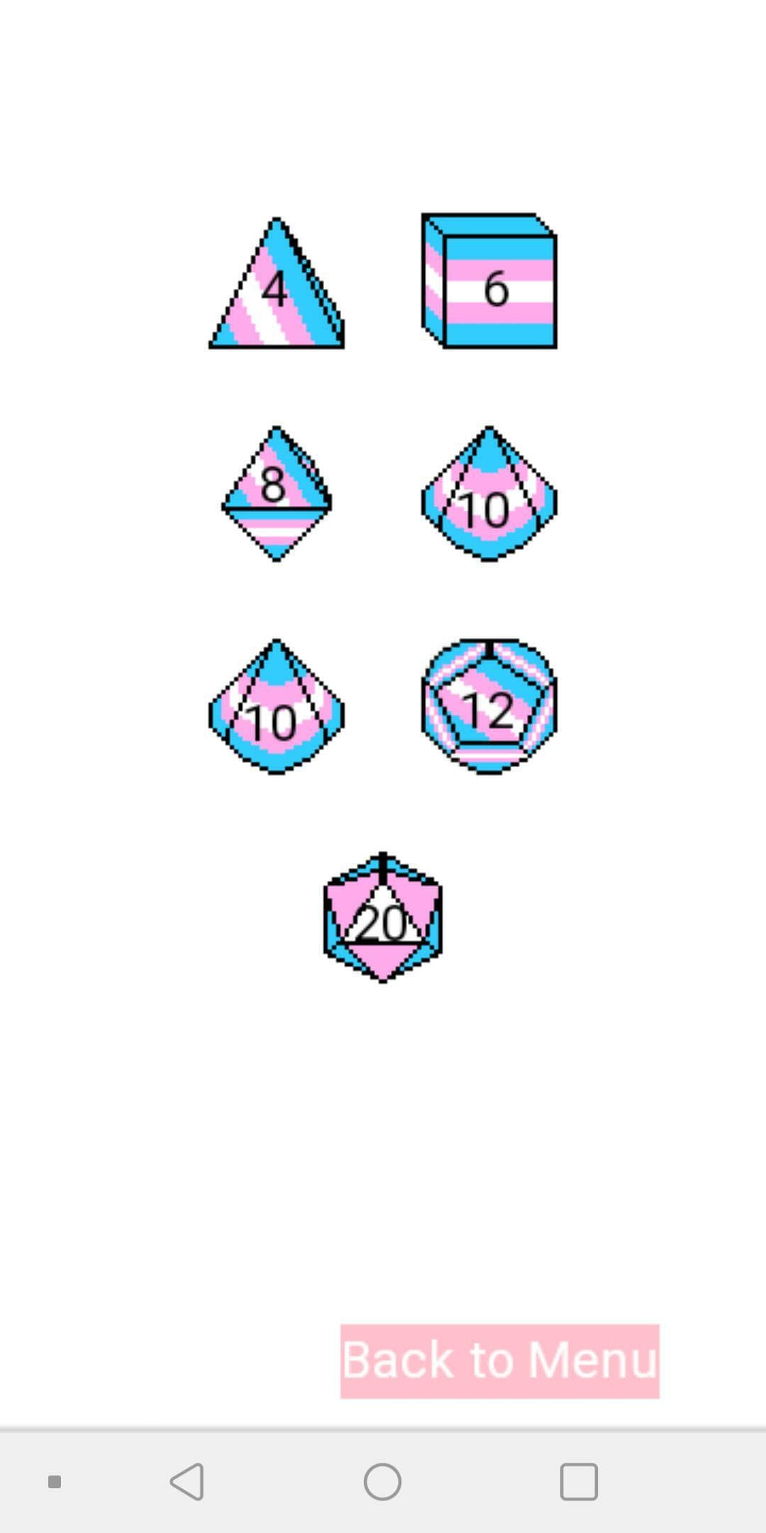 Pixel Art Dice Roller screenshot 3