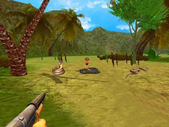 Angry Snake Attack: Shoot Snake With Sniper Gun screenshot 3