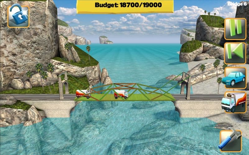 Bridge Constructor FREE screenshot 2