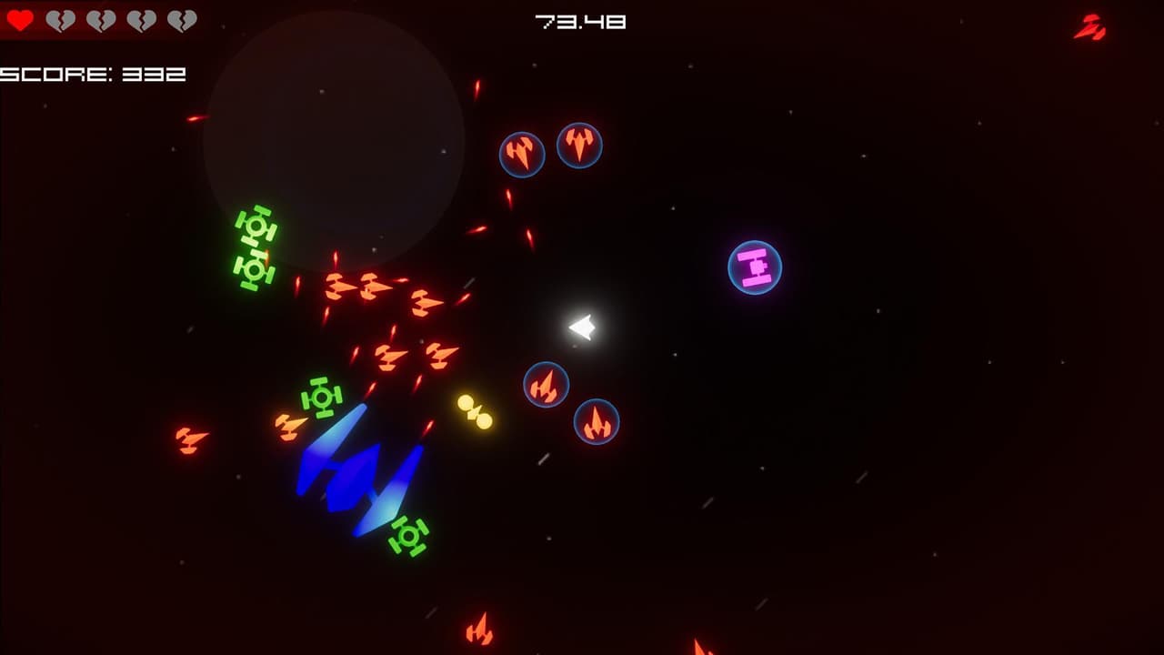 Simple Space Game (SPRProgramming) screenshot 4