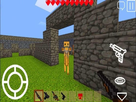 Pixel Block Gun 3D screenshot 2