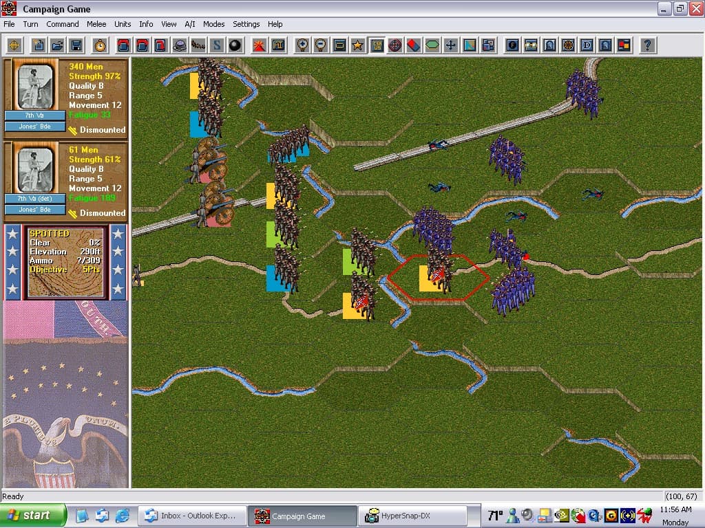 Civil War Campaigns: Campaign Gettysburg screenshot 6