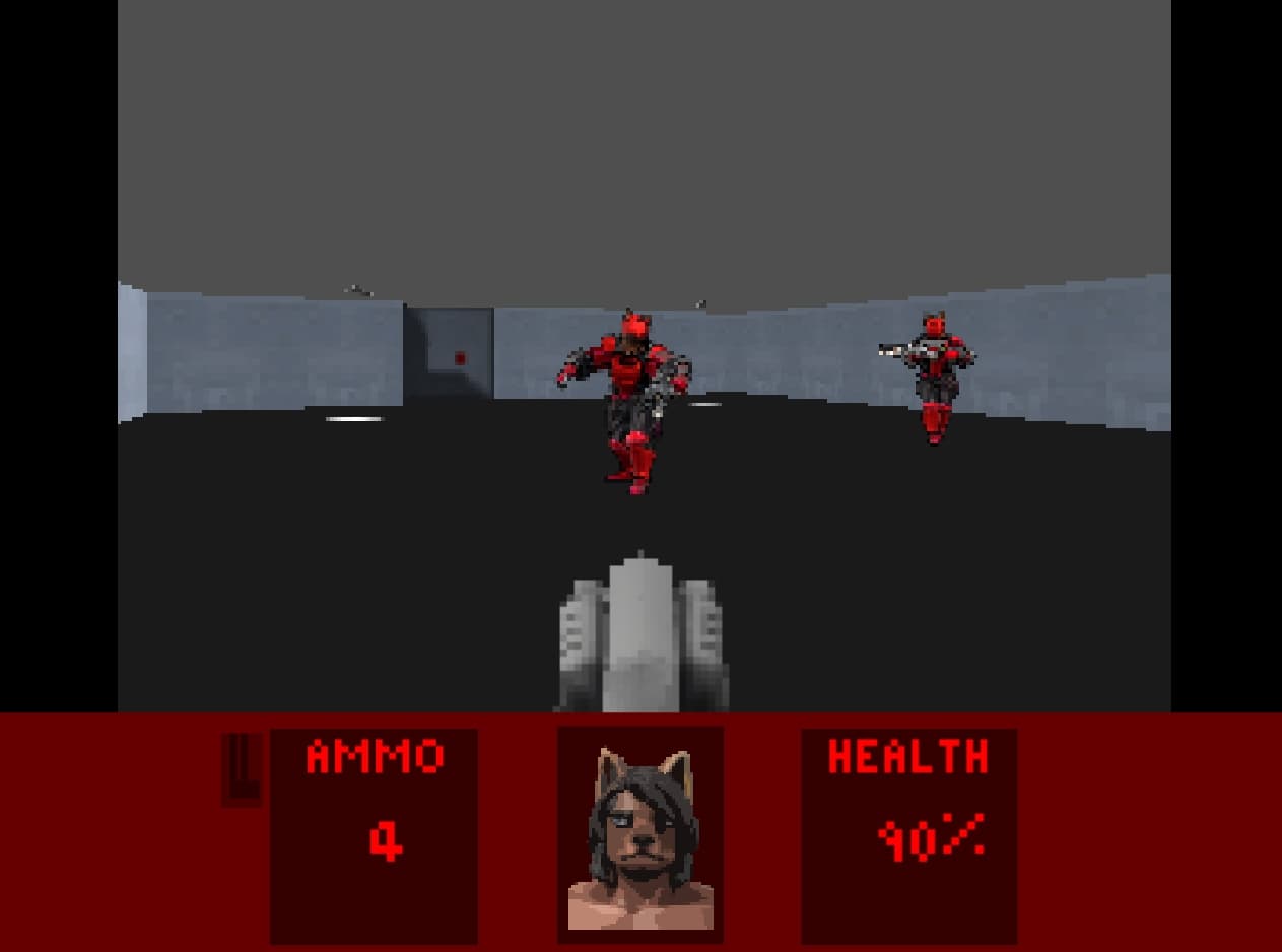 Dirk Wolffang: DOS Games Fall Jam edition screenshot 2