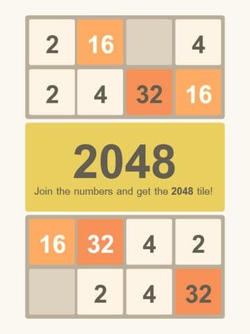 2048英文原版 screenshot 2