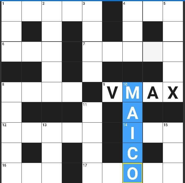 MotoCrosswords screenshot 2