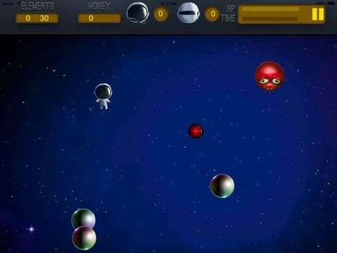 A Floating Dude In Space - Collect and Dodge