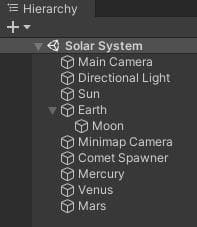 Solar System - School Project screenshot 3