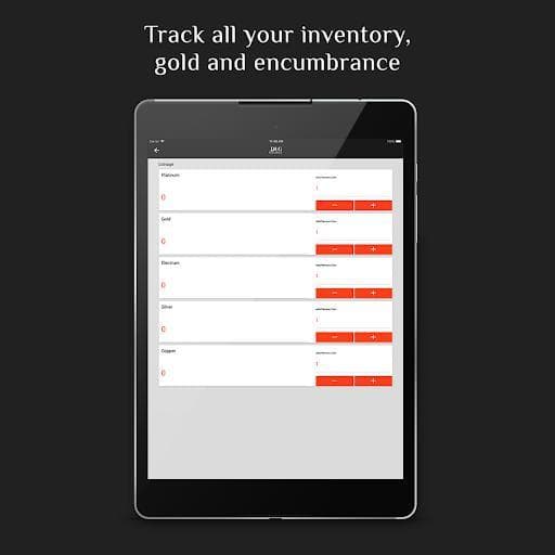 DLG Inventory 5E for D&D