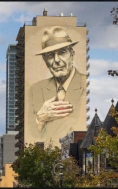 LeonardCohenMural AR