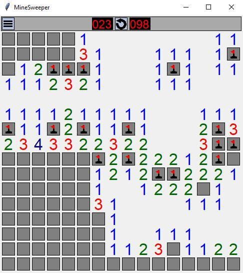 Minesweeper Remake (Peter Bedrick) screenshot 3