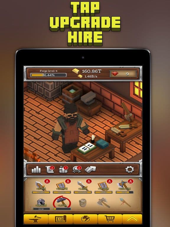 ForgeCraft - Idle Tycoon screenshot 4