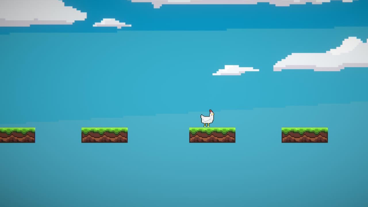 Chicken try to fly screenshot 2