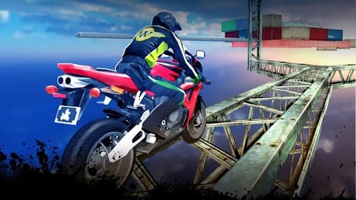 Impossible Bike Stunts 3D screenshot 2