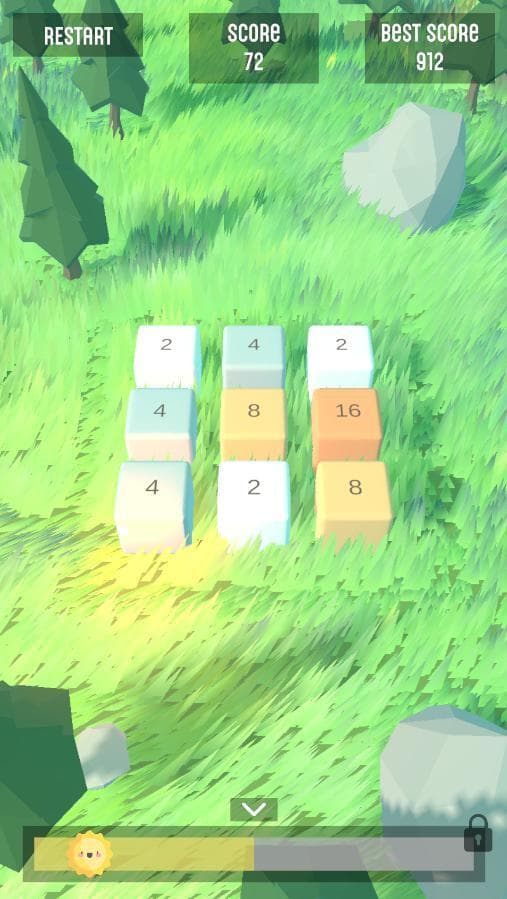 2048 (itch) (1nfomatch) screenshot 2