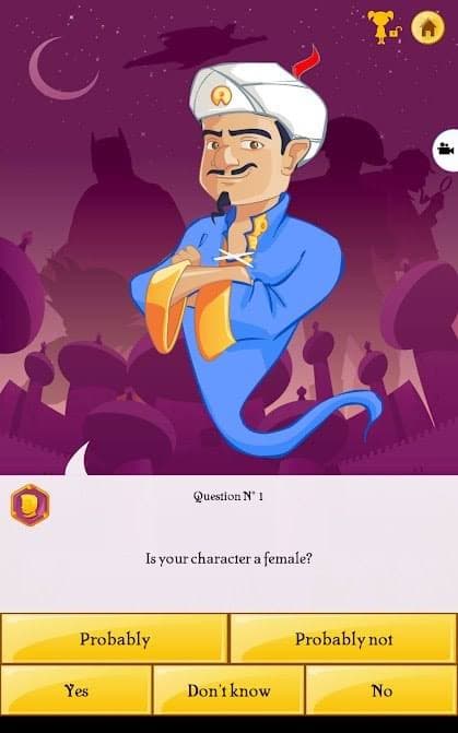 Akinator screenshot 2