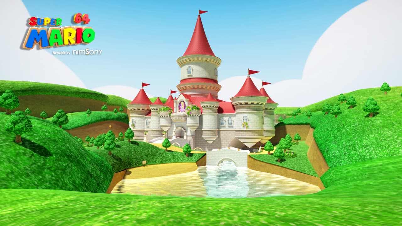 Super Mario 64 - Reimagined by NimsoNy screenshot 2