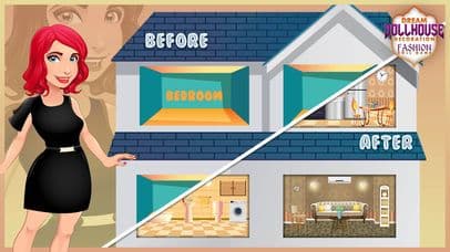 Dream Doll House Design Games screenshot 5