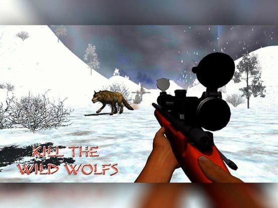 Wild Wolf Snow Hunting: Safari Shooting screenshot 2