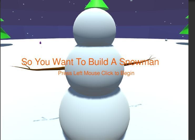 So You Want To Build A Snowman