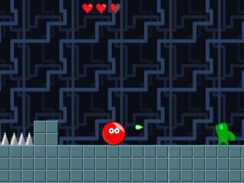 Red Bouncing Ball Attack! screenshot 3