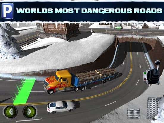 Ice Road Trucker Parking Simulator 2 a Real Monster Truck Car Park Racing Game screenshot 4