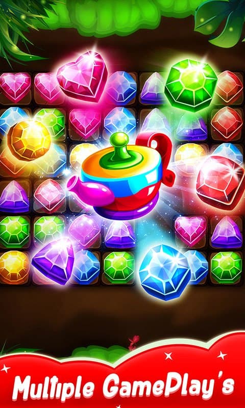 Panda Gems Jewels Game Match 3 Puzzle screenshot 4