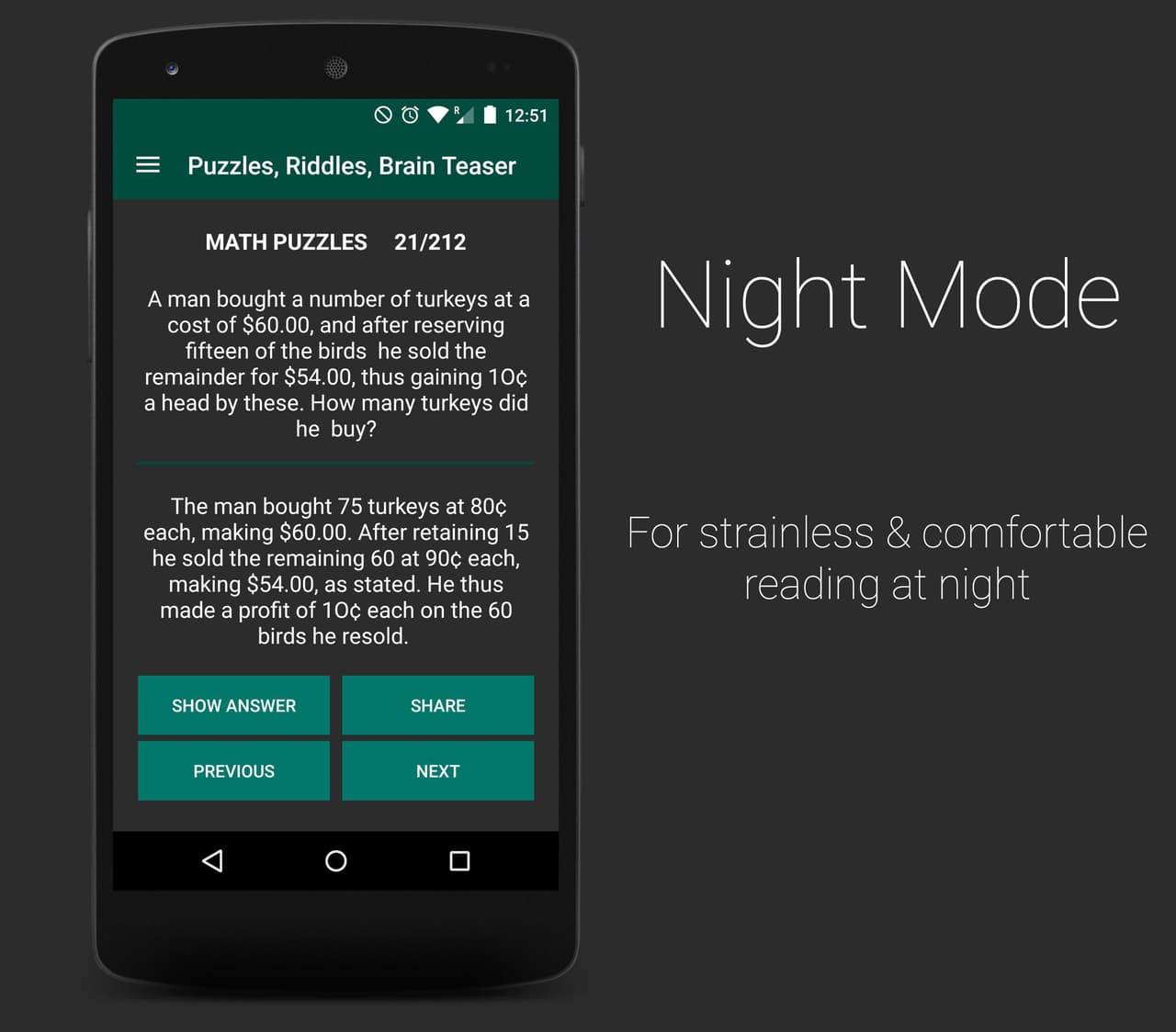 Puzzles, Riddles & Brain Teasers screenshot 6