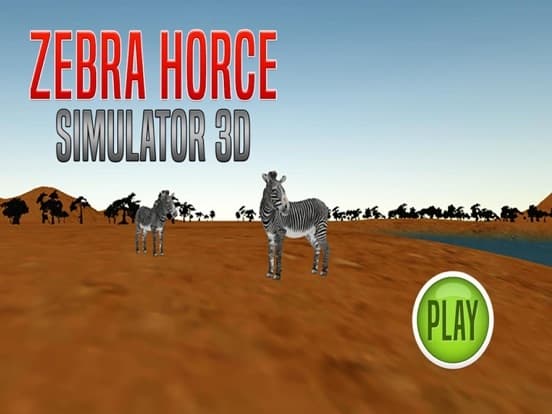 Zebra Horce Simulator 3D