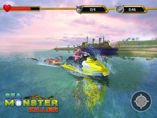 Sea Dragon Shooter 3D Pro screenshot 2