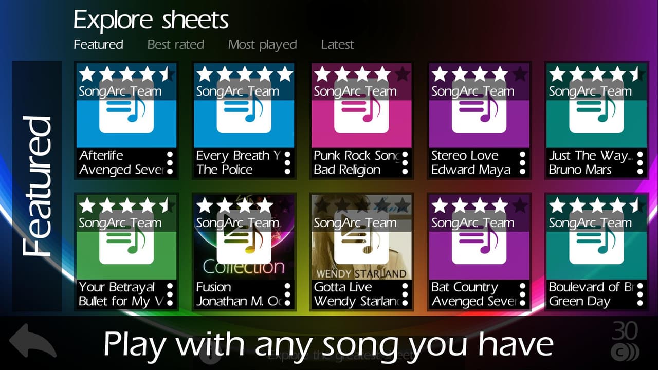 SongArc screenshot 3