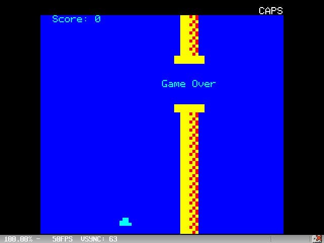 Flappy Bird (itch) (rax00) screenshot 3