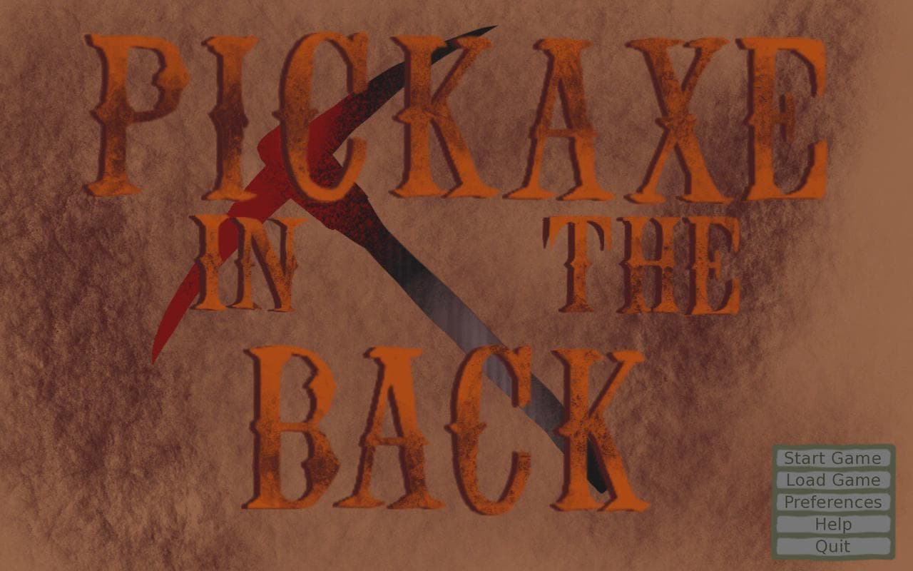 Pick Axe in the Back
