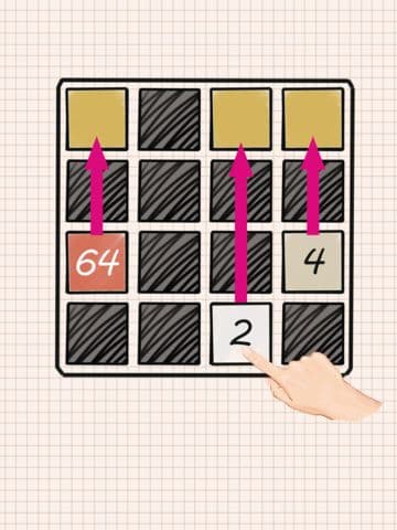 2048 - Number puzzle Doodle Style screenshot 4