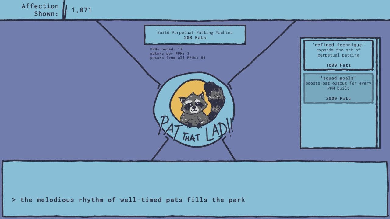 pat that lad!