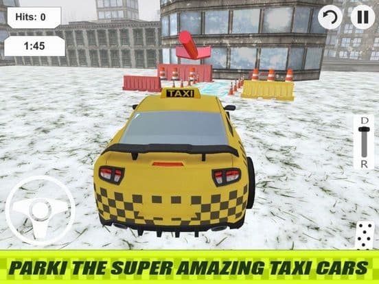 Lever Taxi Parking City