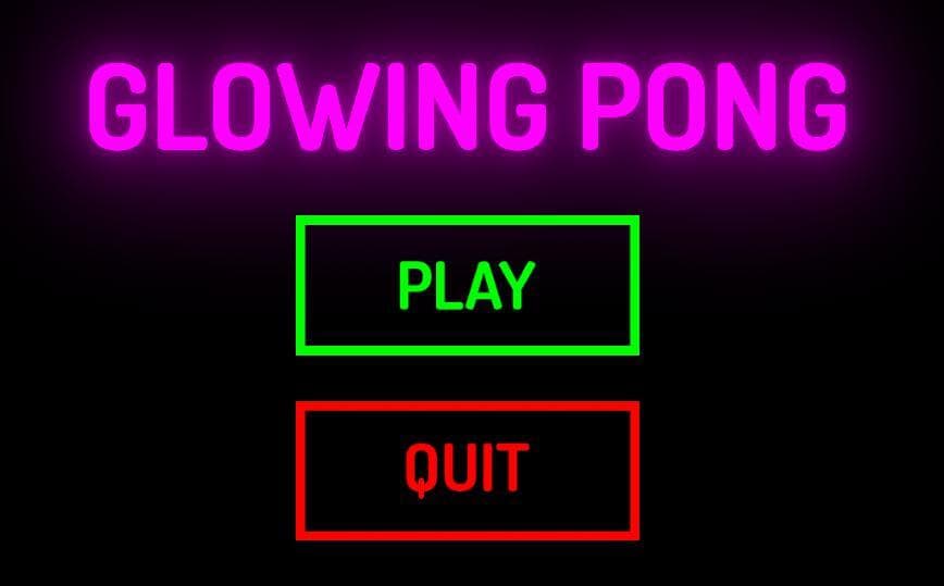 Glowing Pong (Kavindu Geeganage) screenshot 2