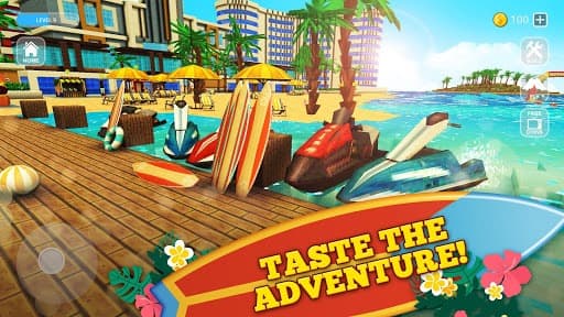 Surfing Craft: Crafting, Stunts & Surf Games World screenshot 3
