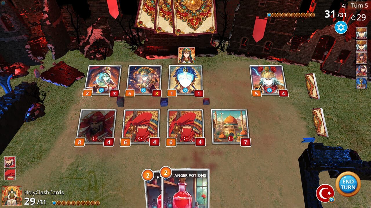 Holy Clash Cards
