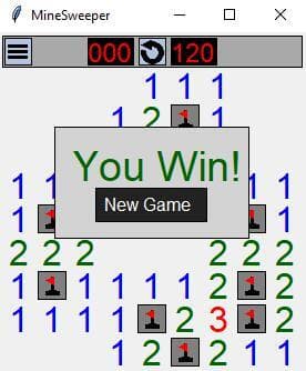 Minesweeper Remake (Peter Bedrick) screenshot 2