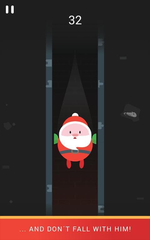 Santa on Fire