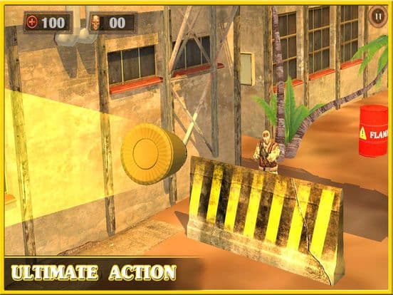 Desert Sniper Strike 3d: Ruthless war missions