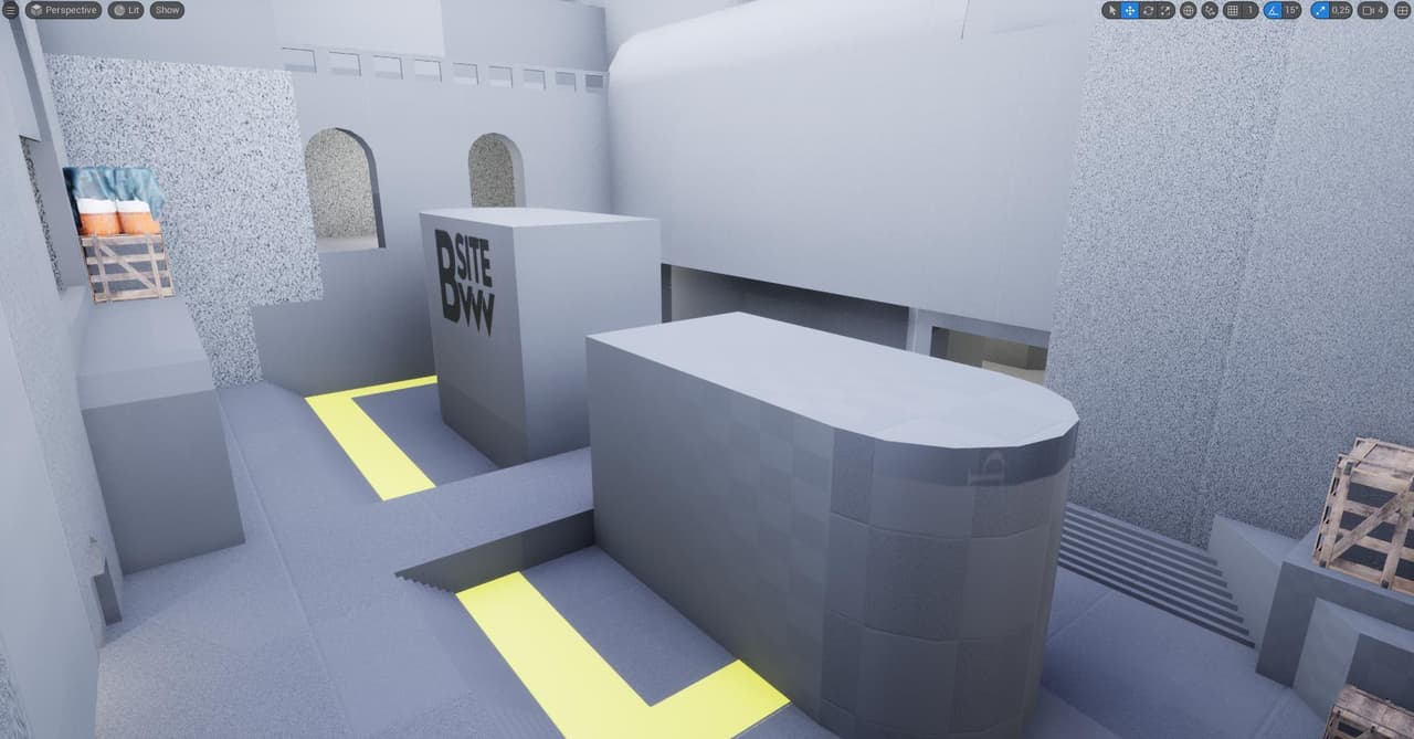 Valorant Level Design Prototype | FPS Personal Exercise screenshot 4