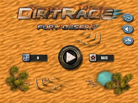 Dirt Race Fury Desert FREE screenshot 3